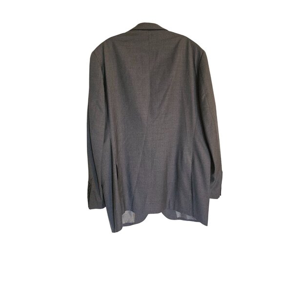 Bryan Brooks Gray Sports Coat Blazer  40R Button Close Functional Button Cuff Hi - Picture 2 of 13